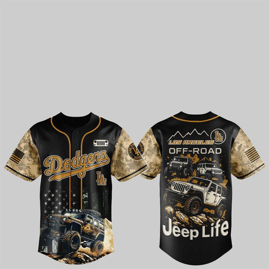 LA Dodgers Jeep Life Jersey 2025 - Grishko.com