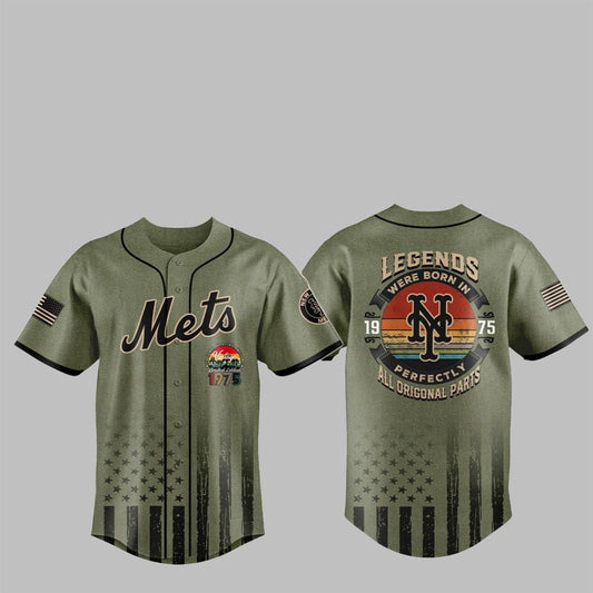 NY Mets Legends Were Born 1975 Camo Jersey 2025 - Grishko.com