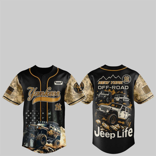 NY Yankees Jeep Life Jersey 2025 - Grishko.com