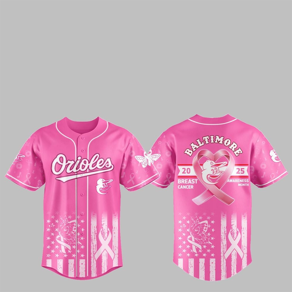 Orioles 2025 Breast Cancer Awareness Month Jersey - Grishko.com