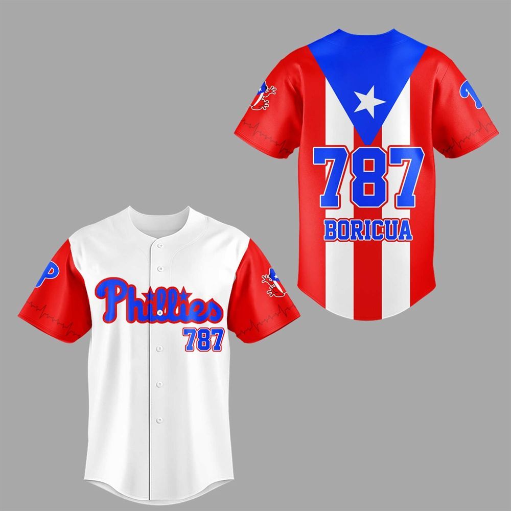 Phillies 787 Puerto Rico Night 2025 Jersey - Grishko.com
