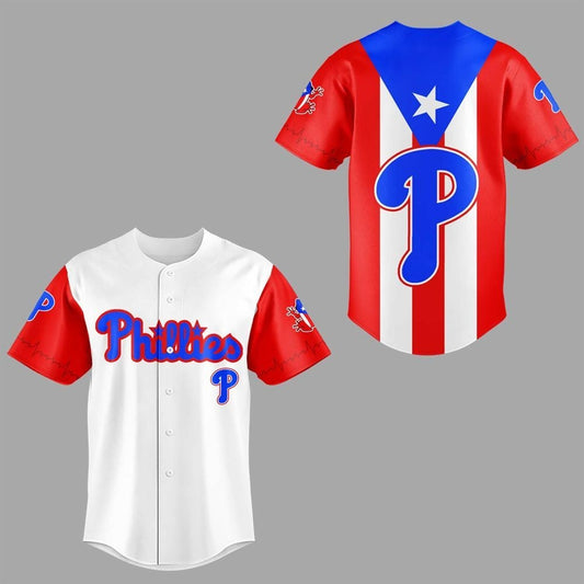 Phillies Puerto Rico Night 2025 Jersey - Grishko.com