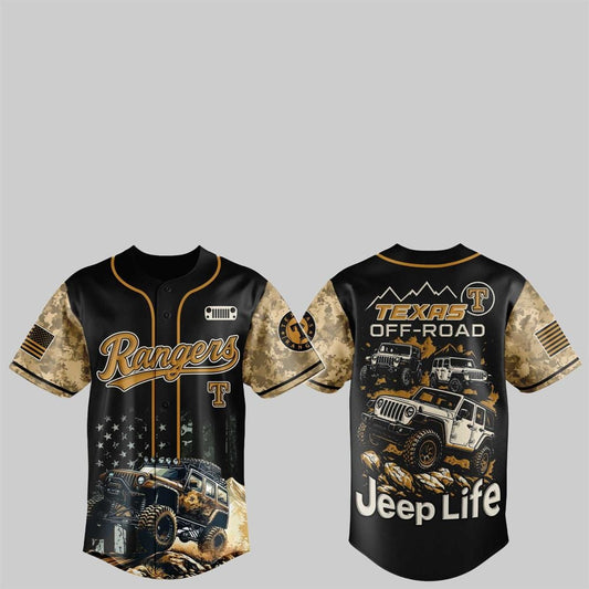 Rangers Jeep Life Jersey 2025 - Grishko.com