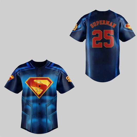SD Padres Superman 2025 Jersey - Grishko.com