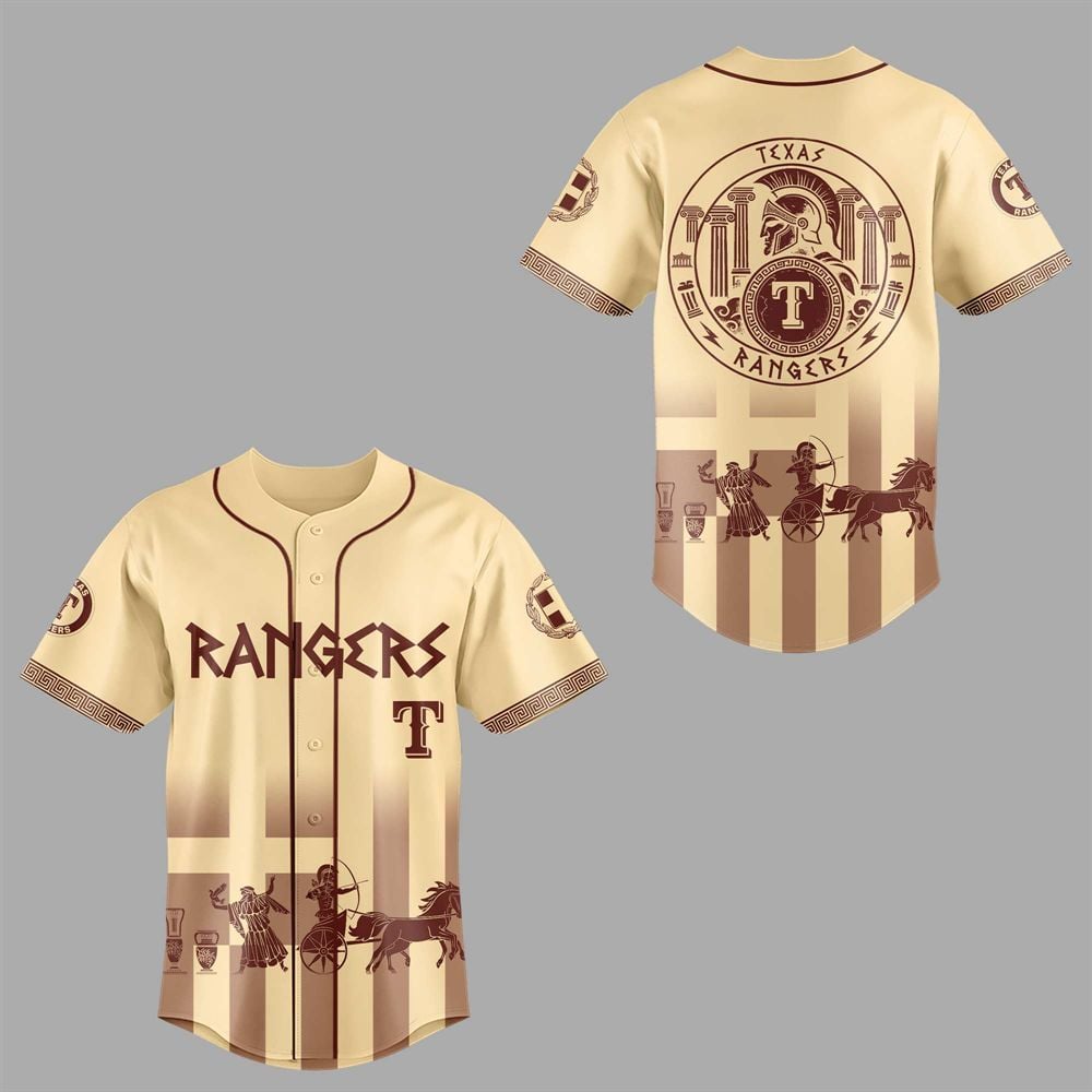 Tx Rangers Greek Heritage Night 2025 Jersey - Grishko.com