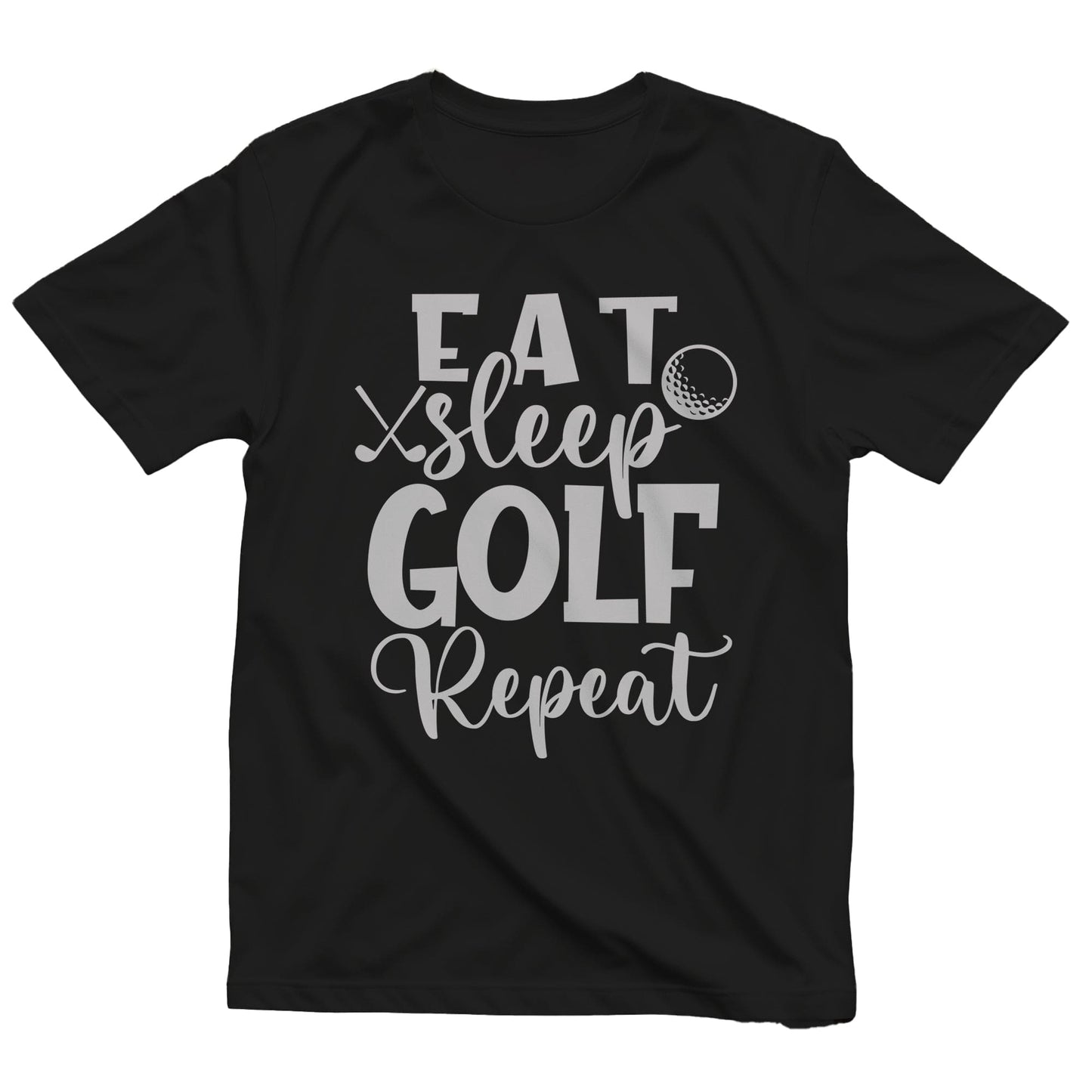 Golf-100 T-shirt: Eat, Sleep, Golf,
