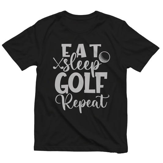 Golf-100 T-shirt: Eat, Sleep, Golf,