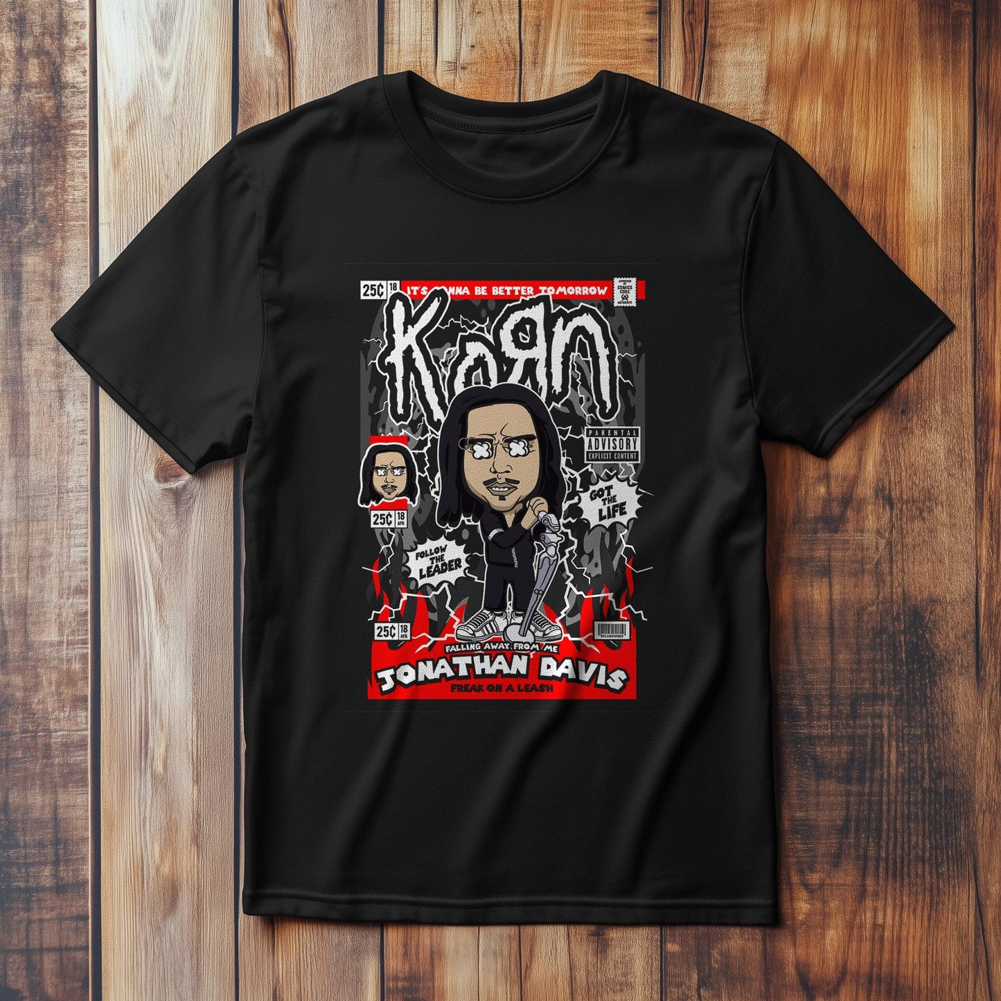 Jonathan Davis KoRn t-shirt - Rock On