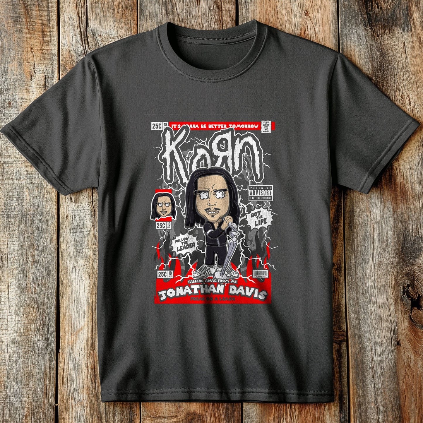 Jonathan Davis KoRn t-shirt - Rock On