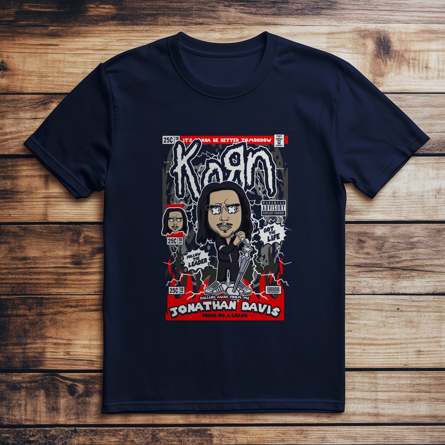 Jonathan Davis KoRn t-shirt - Rock On