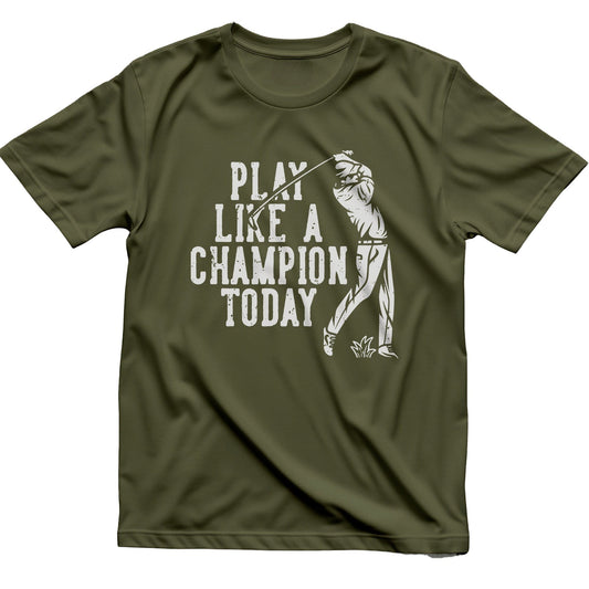 Golf 24 Swing into t-shirt