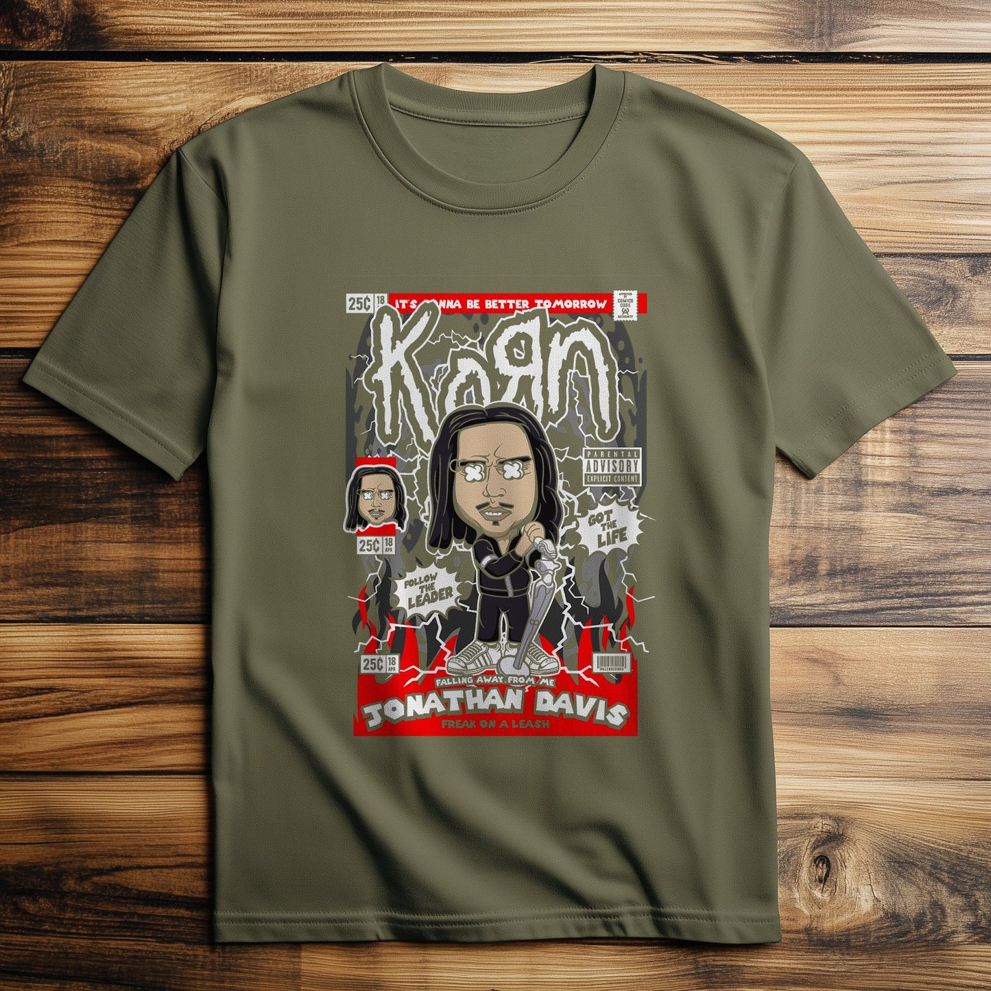 Jonathan Davis KoRn t-shirt - Rock On
