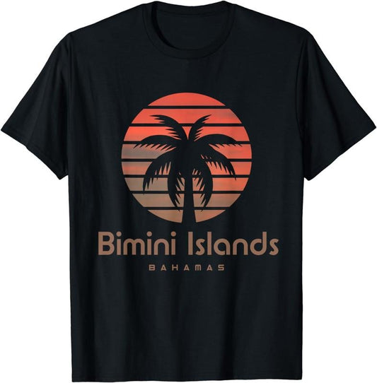 [100% Cotton]Bimini Island Bahamas T-Shirt