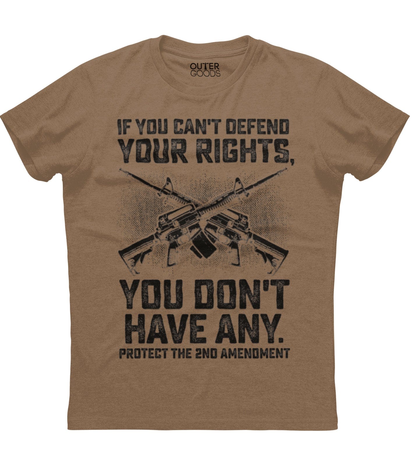 If You Can't Defend Your Rights T-Shirt (O) Style001