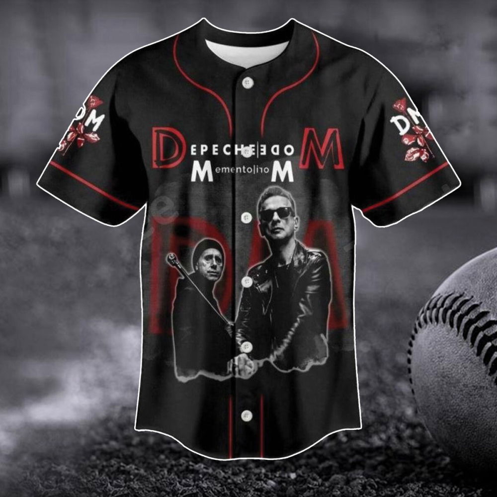 Depeche Mode Baseball Jersey: Official Tour Shirt & Merch – Rock Band Fan Gift - Aopprinter