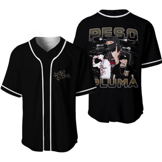 Premium Peso Pluma Baseball Jerseys & Tour Shirts for Fans & Music Lovers - Aopprinter