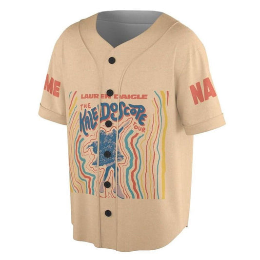 Lauren Daigle Baseball Jersey, The Kaleidoscope Tour 2023 Shirt, Thank God I Do Tour, Lauren Daigle Music Concert - lylyprint.com