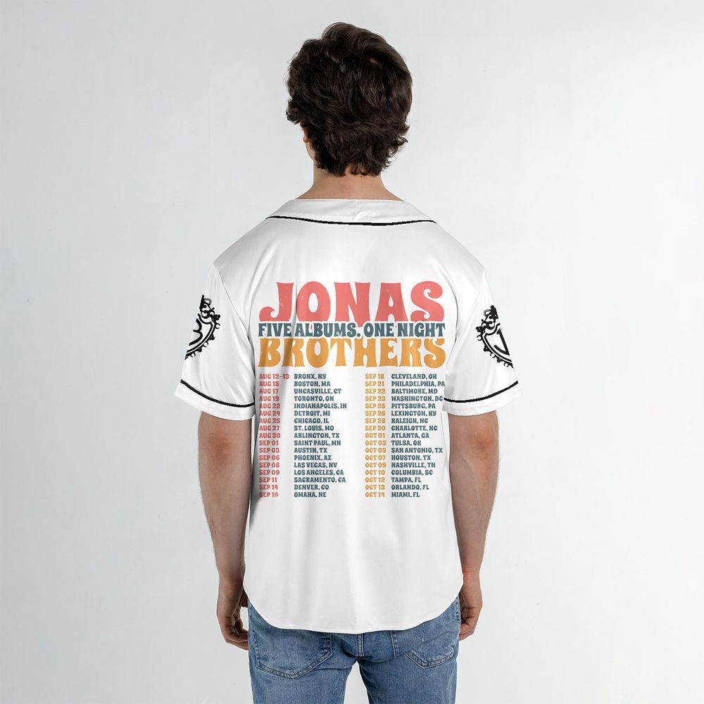 Jonas Brothers Baseball Jersey Shirt - lylyprint.com