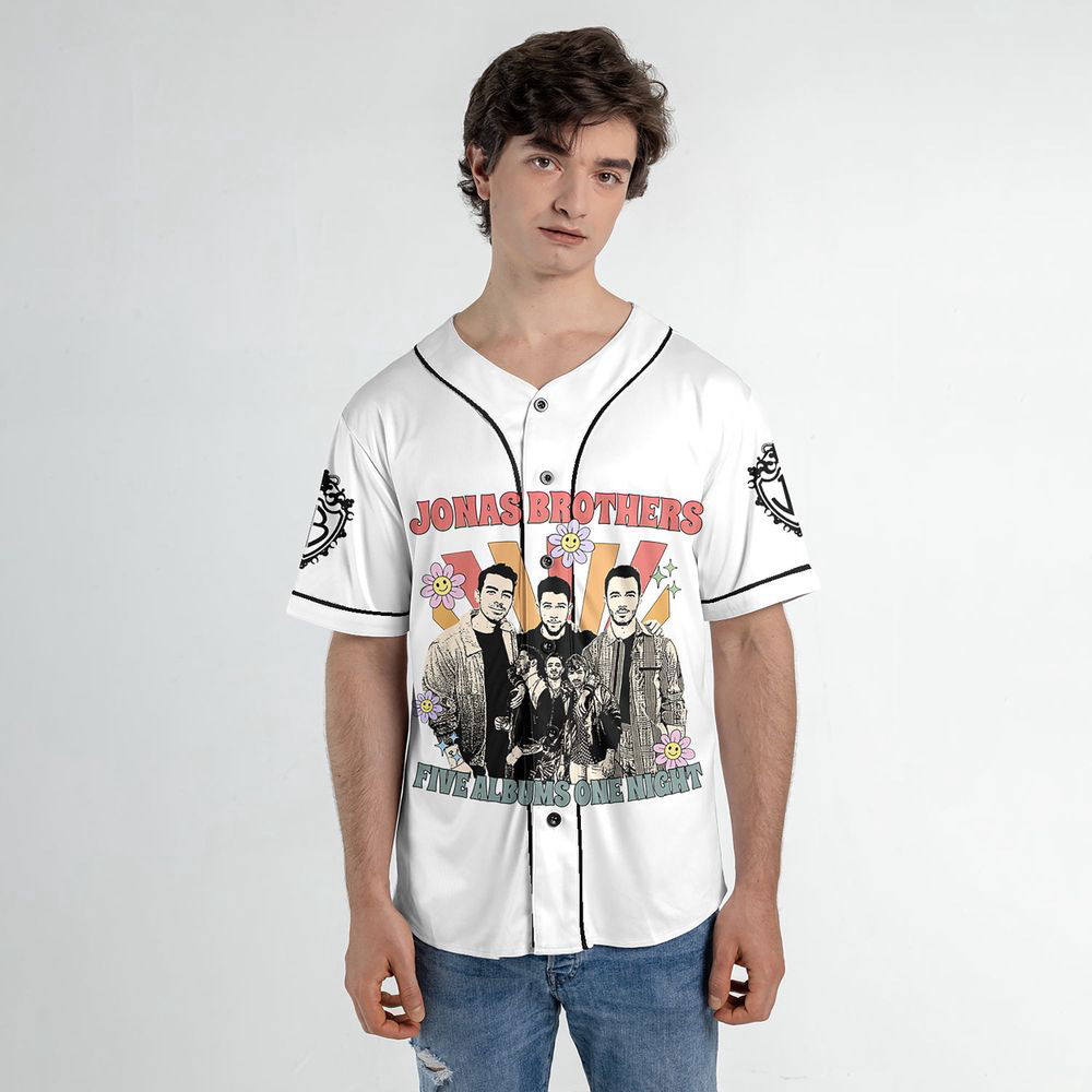 Jonas Brothers Baseball Jersey Shirt - lylyprint.com