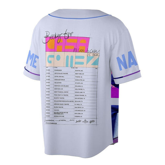Custom Name Becky G 2023 Tour Baseball Jersey - lylyprint.com