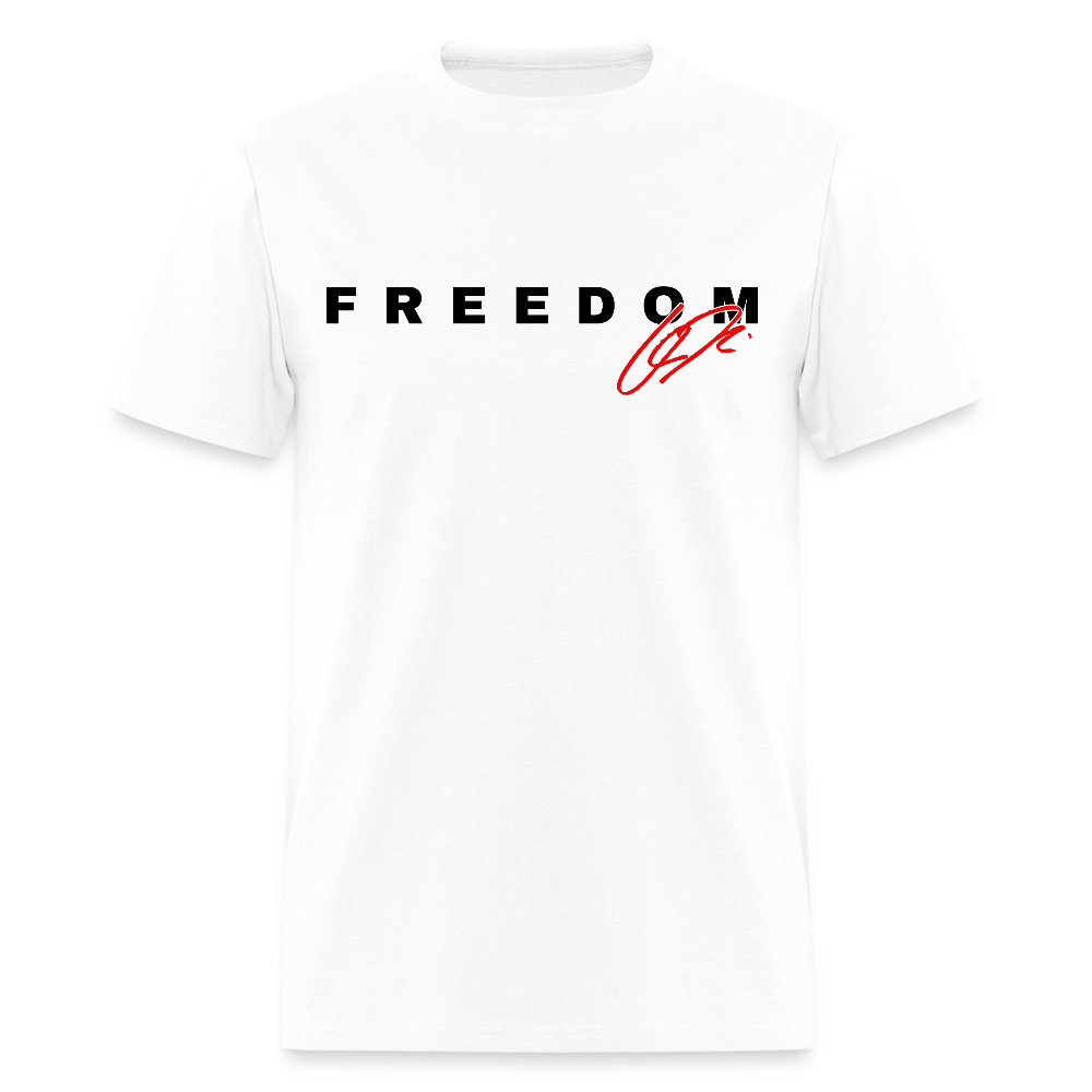 Freedom Charlie Kirk Signature T Shirt