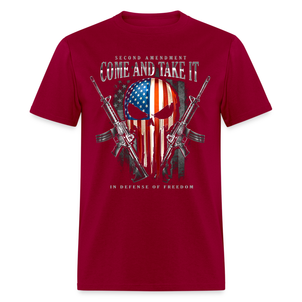 Second Amendment Come And Take It In Defense Of Freedom T Shirt