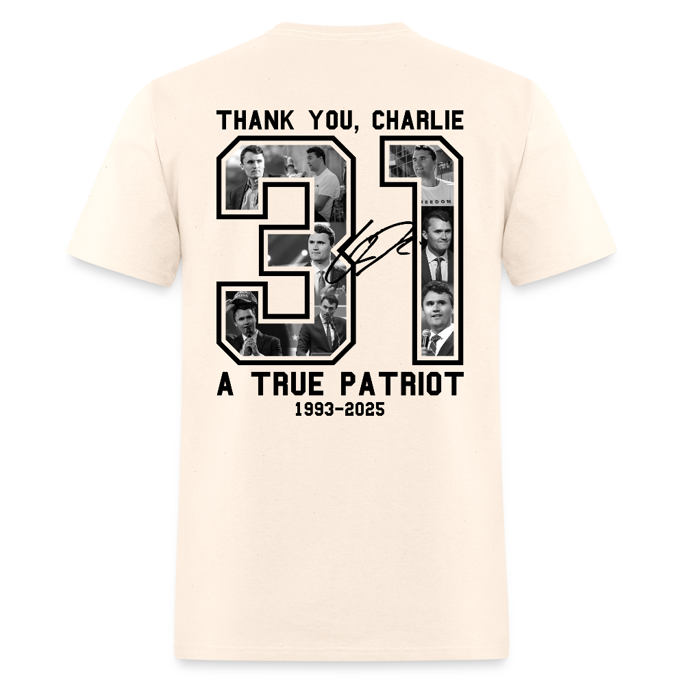 Freedom Thank You Charlie A True Patriot 31 T Shirt