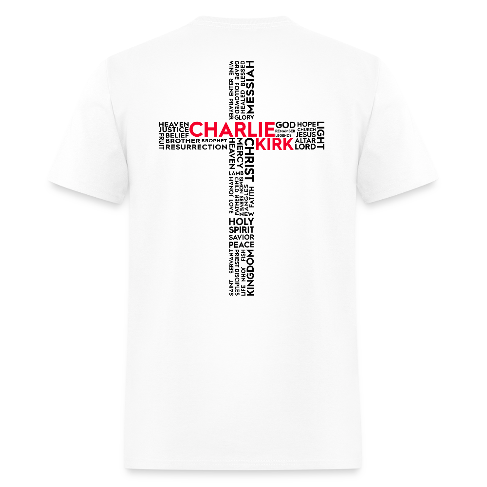 Freedom Charlie Kirk Faith Cross T Shirt