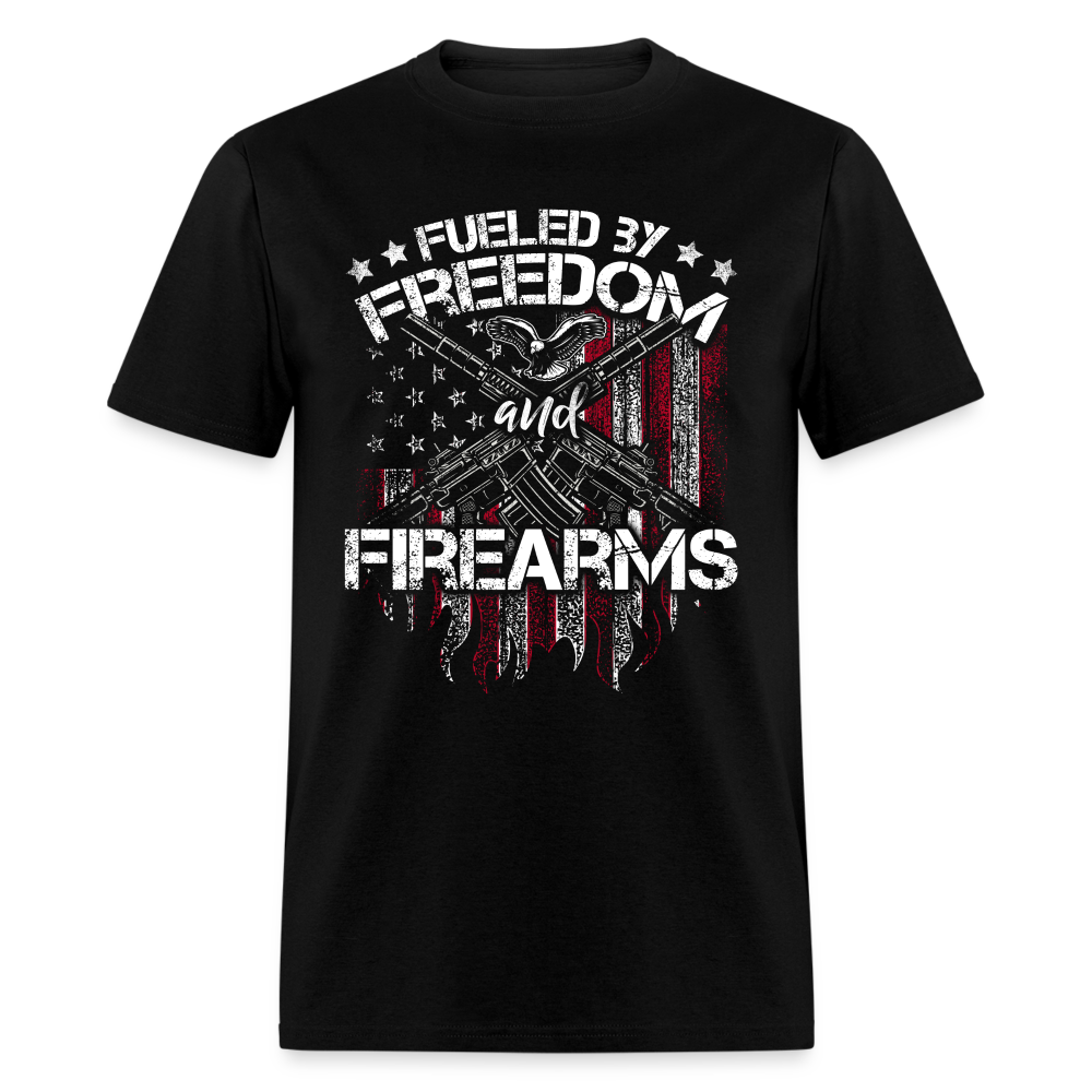 Fueled By Freedom And Firearms T Shirt