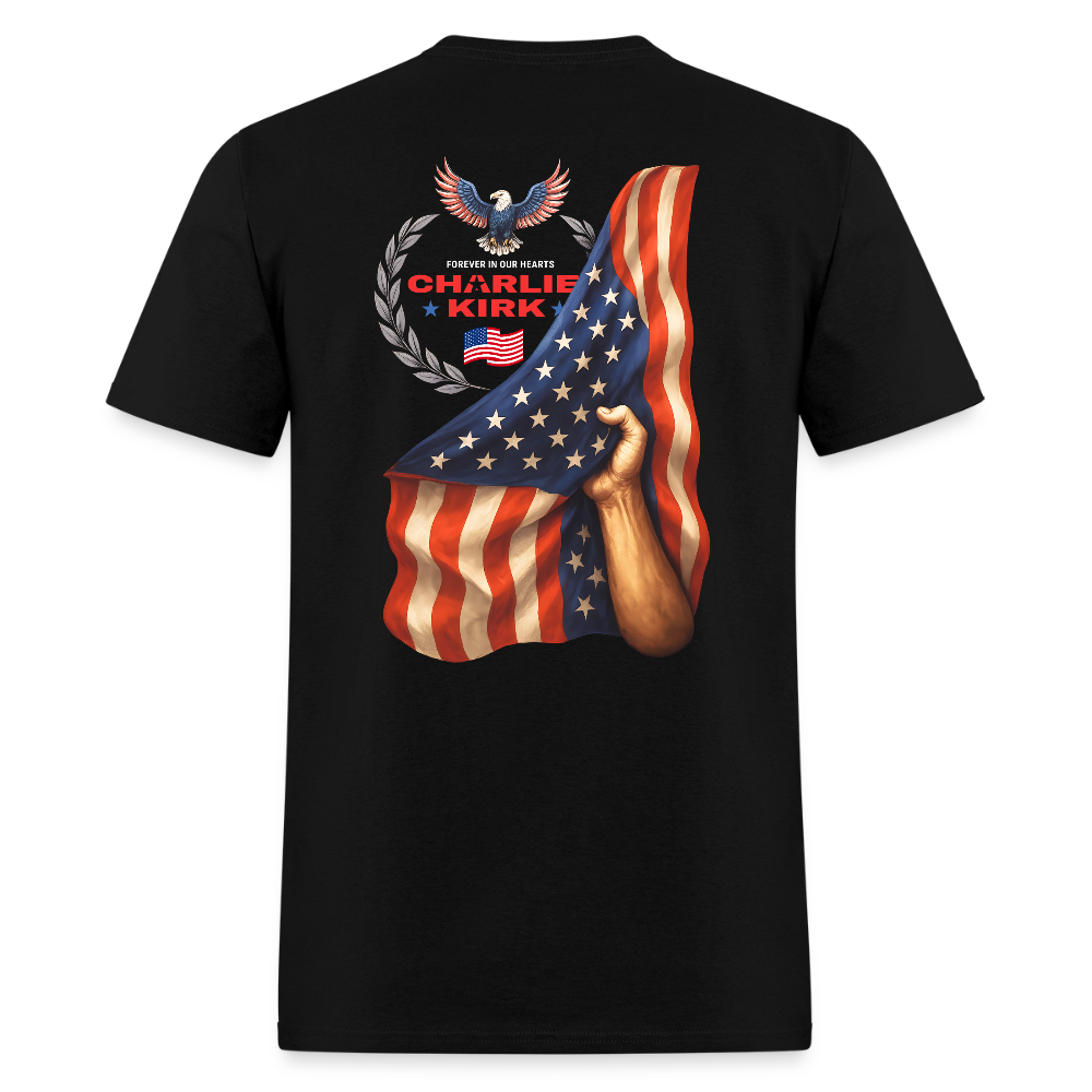 Freedom Bald Eagle Charlie Kirk Forever In Our Hearts T Shirt