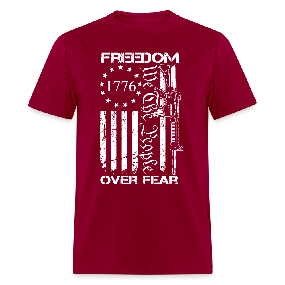Freedom Over Fear We The People T Shirt