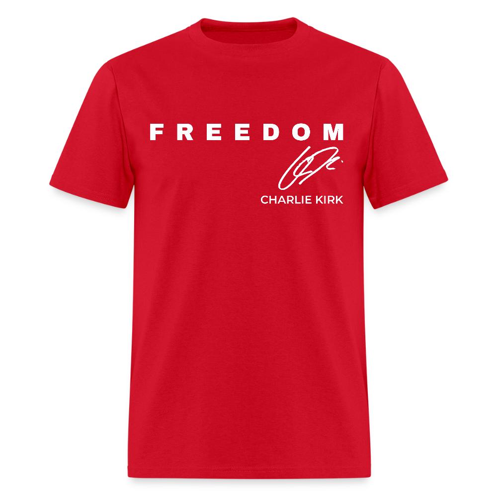 Freedom Charlie Red White and Blueberries US Flag T Shirt