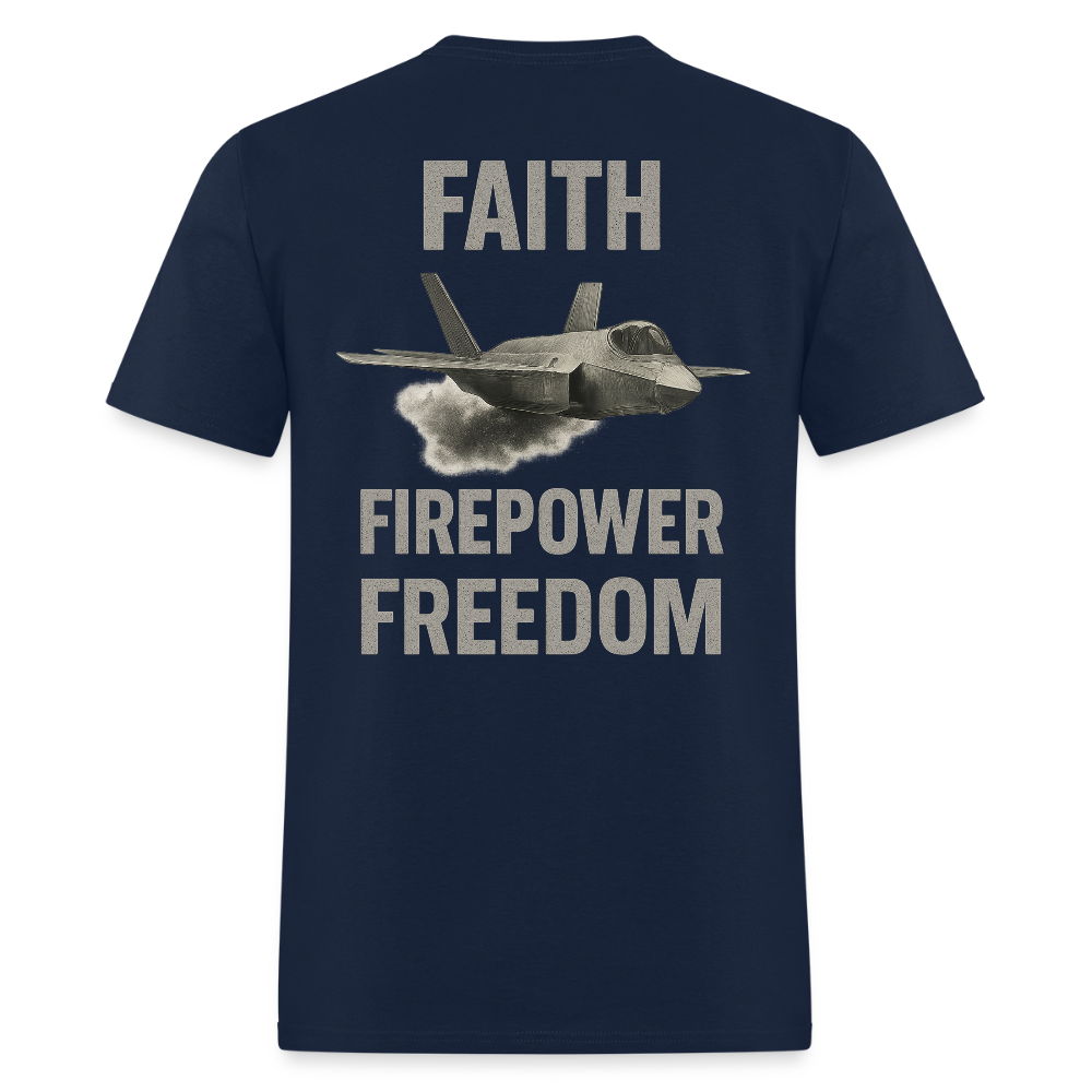 Faith, Firepower, Freedom T Shirt
