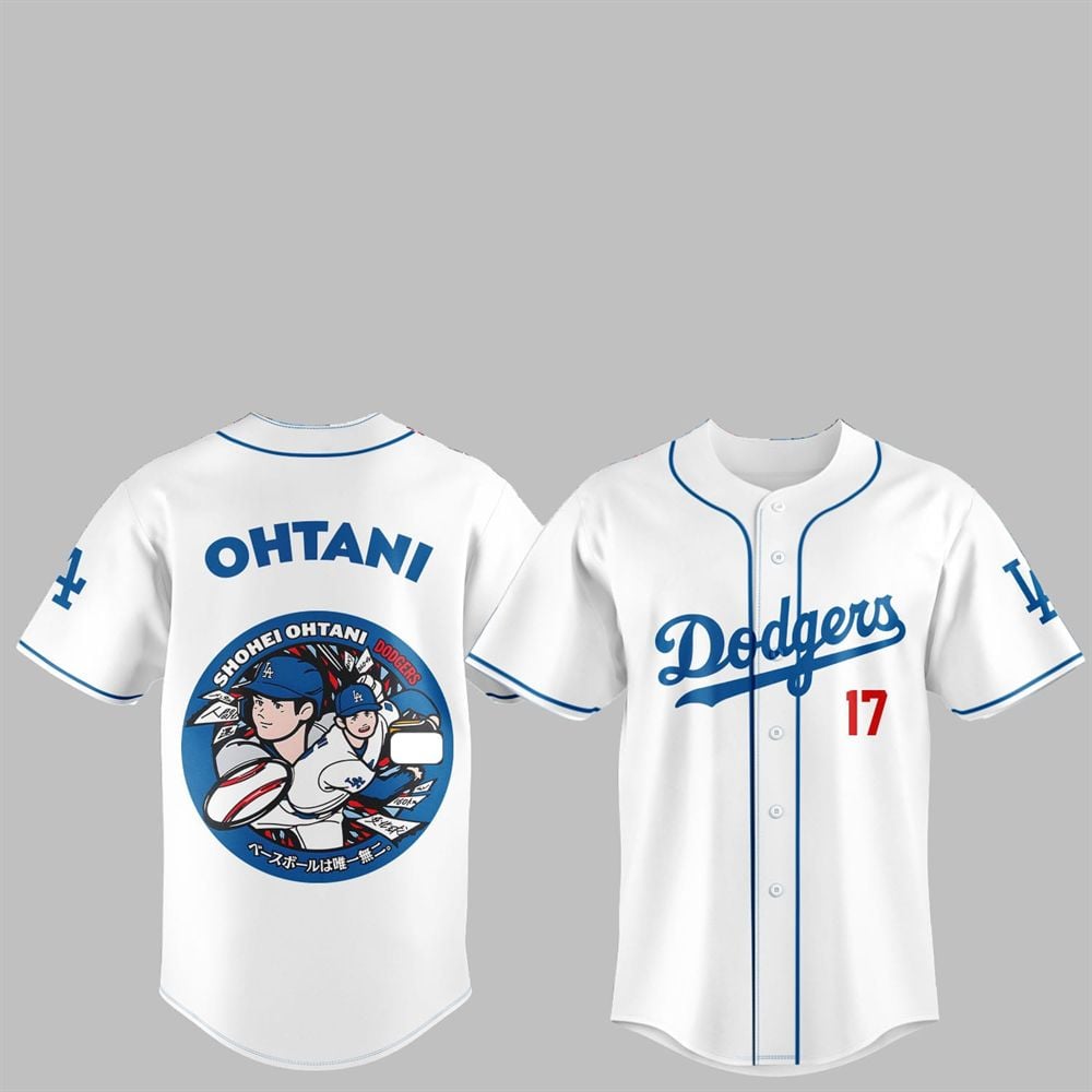LA Dodgers Japan Rising Stars Shohei Ohtani Jersey 2025 - Grishko.com