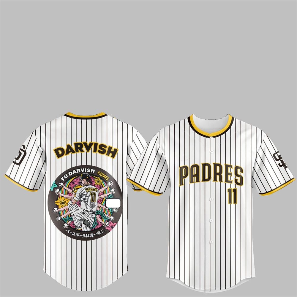 SD Padres Japan Rising Stars Yu Darvish Jersey 2025 - Grishko.com