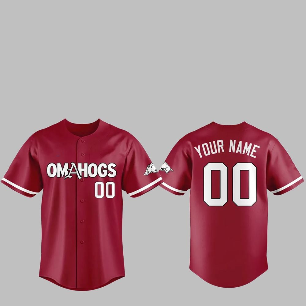 2025 Arkansas Baseball Omahogs Jersey - Grishko.com