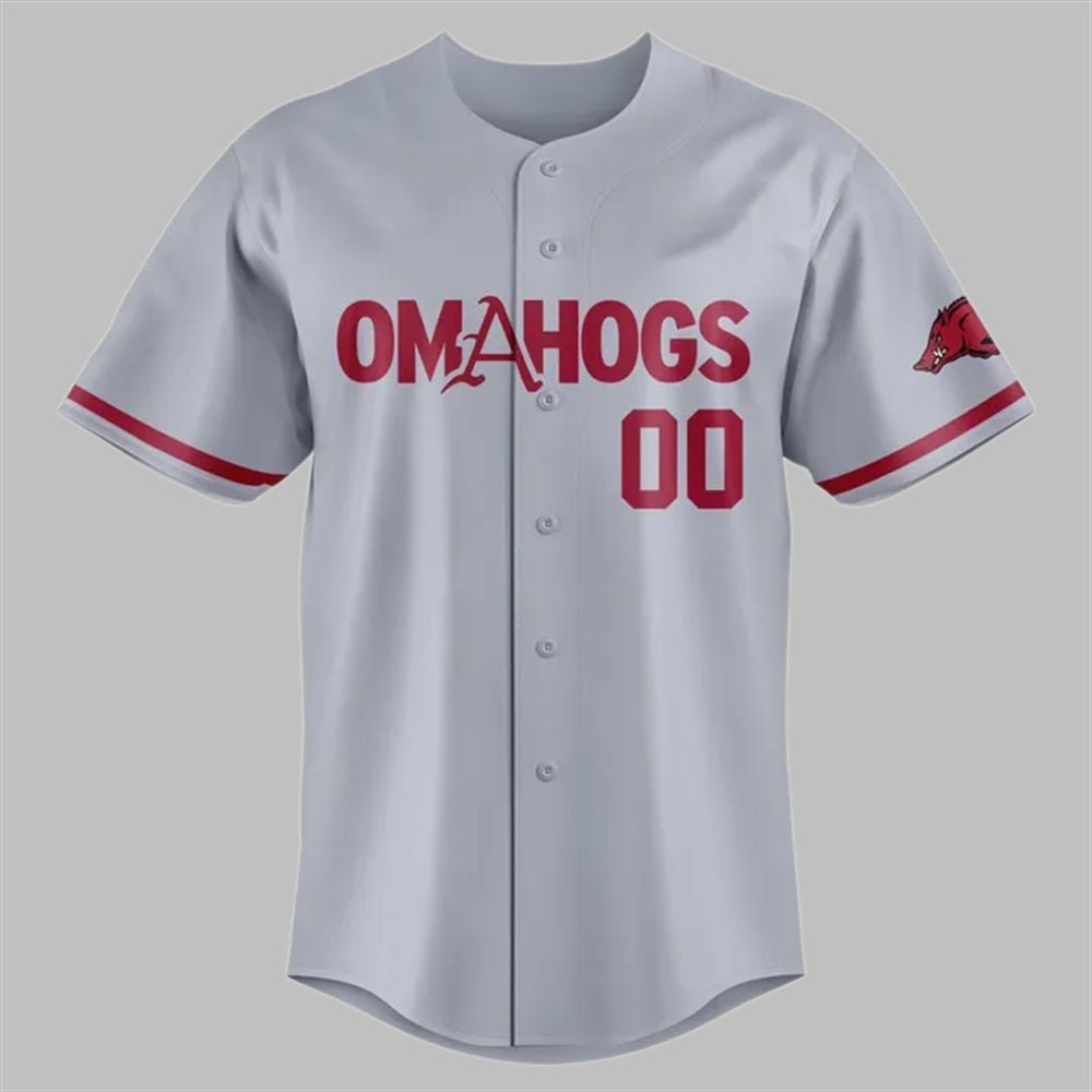 2025 Arkansas Baseball Omahogs Jersey - Grishko.com