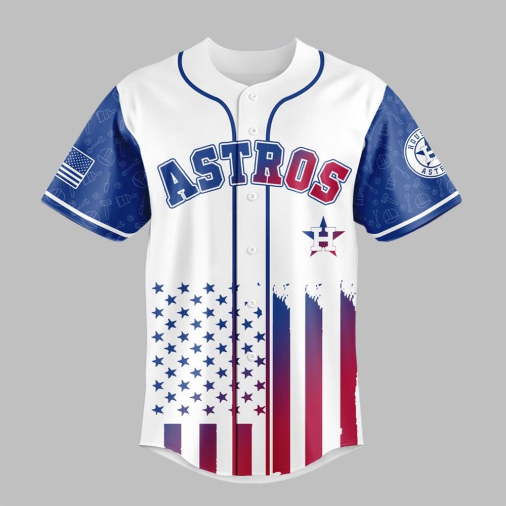2025 Astros Happy Labor Day Jersey - Grishko.com
