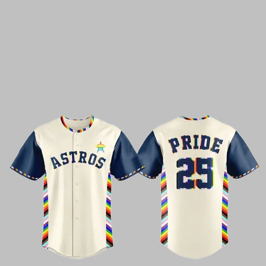 2025 Astros Pride Night Jersey - Grishko.com