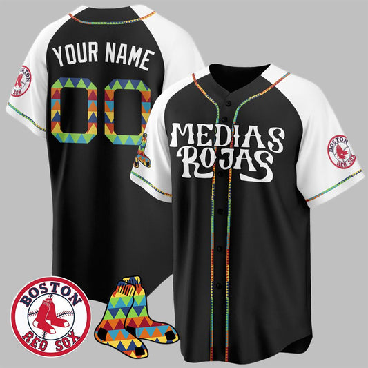 2025 Boston Red Sox Medias Rojas Jersey - Grishko.com