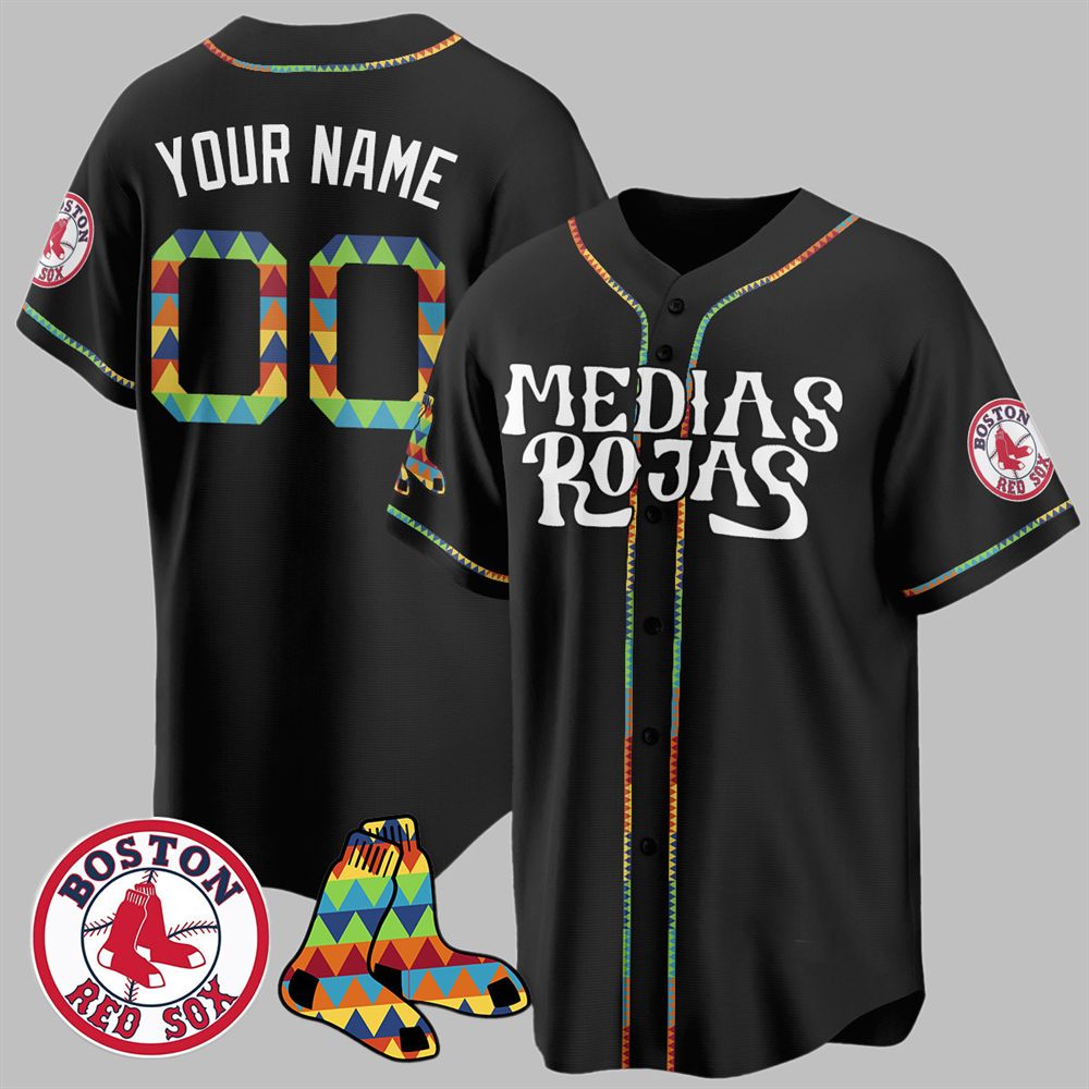 2025 Boston Red Sox Medias Rojas Jersey - Grishko.com