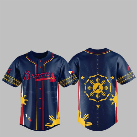 2025 Braves Filipino Heritage Night Jersey - Grishko.com