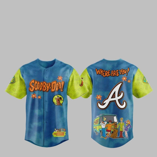 2025 Braves Scooby-Doo Baseball Jersey - Grishko.com