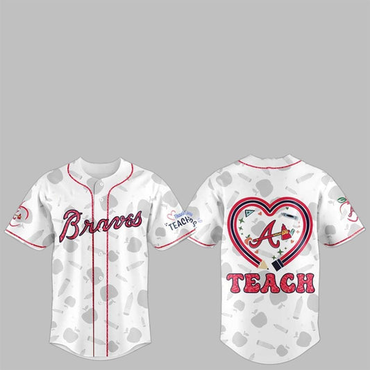 2025 Braves Teacher Appreciation Jersey - Grishko.com