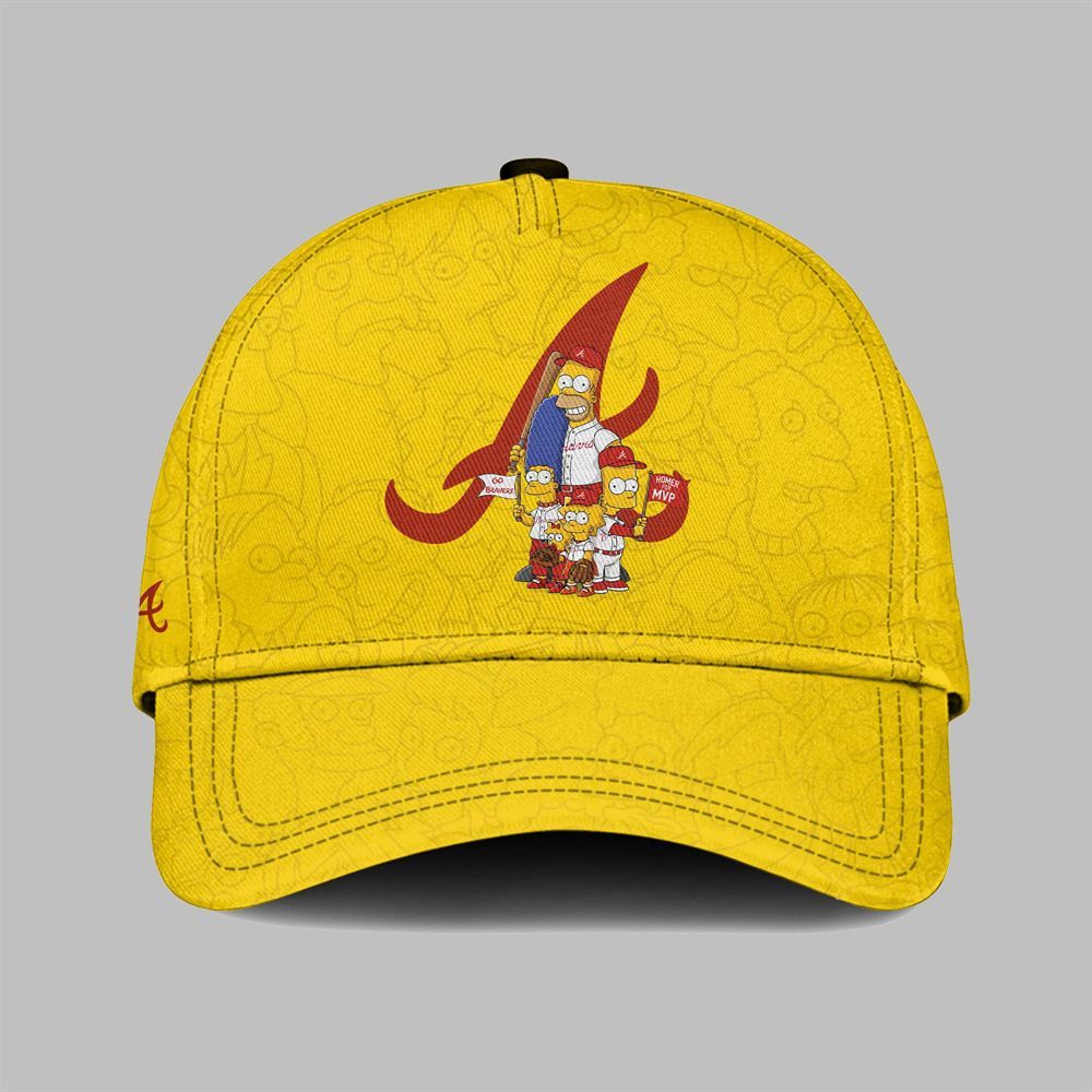 2025 Braves The Simpsons Jersey - Grishko.com