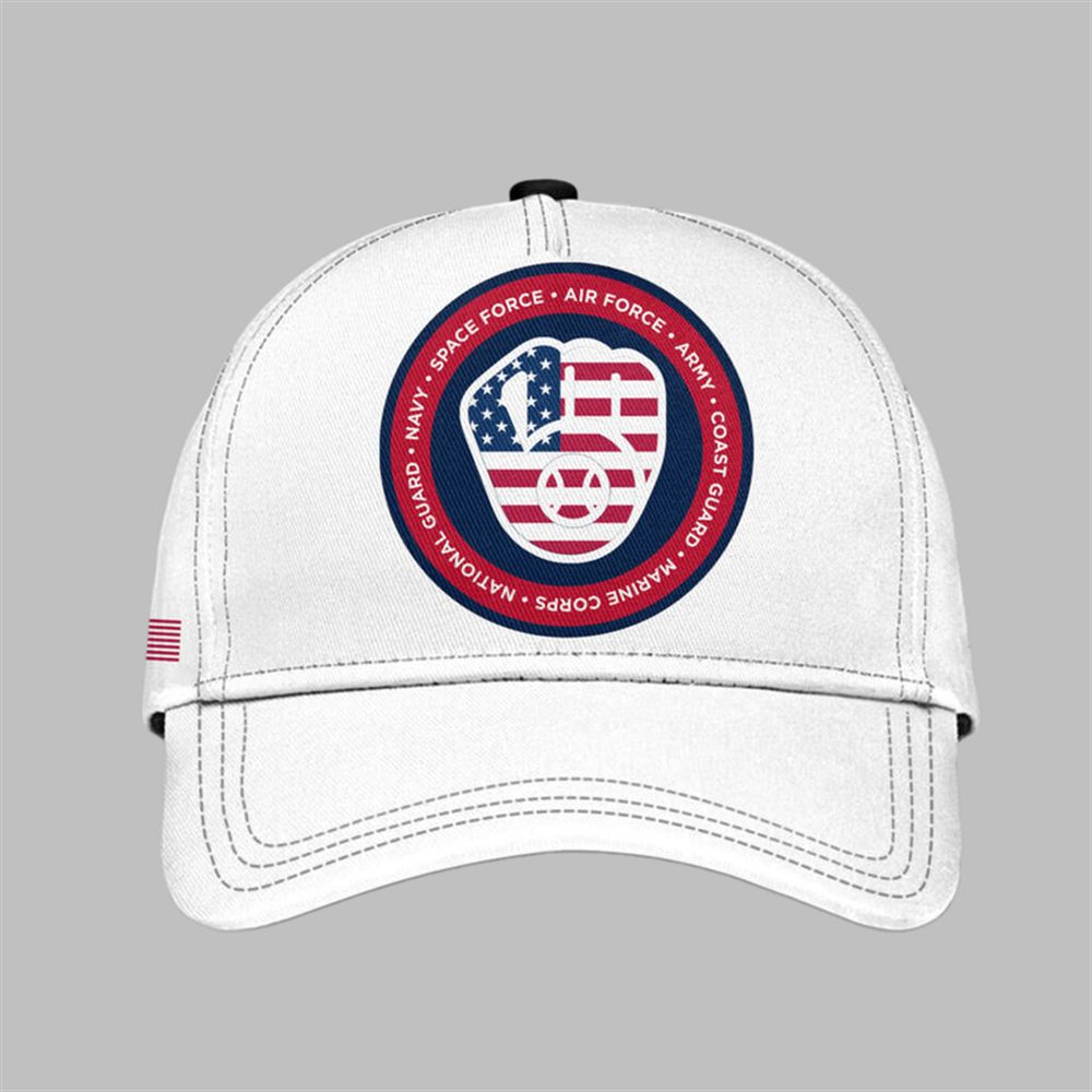 2025 Brewers The 4th of July Military Jersey - Grishko.com