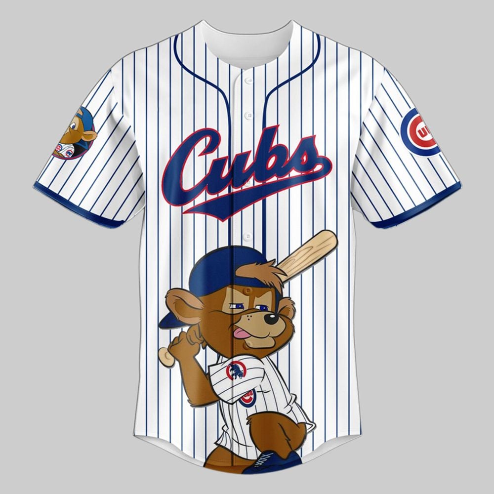 2025 Chicago Cubs Clark The Cub Jersey - Grishko.com