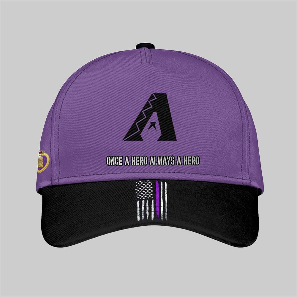 2025 Diamondbacks National Purple Heart Day Jersey - Grishko.com