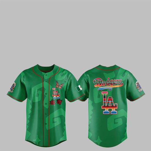 2025 Dodgers MEXICAN HERITAGE NIGHT Jersey - Grishko.com