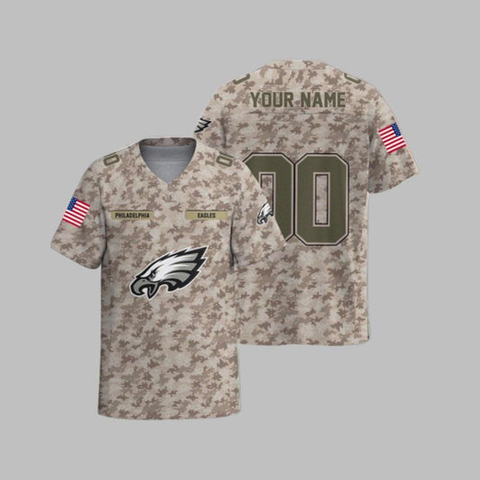 2025 Eagles Veterans Day Jersey - Grishko.com